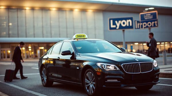 Top 5 services de taxi pour rejoindre l'aéroport de Lyon